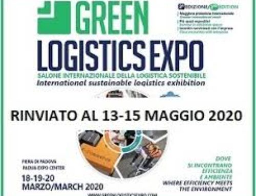 La seconda edizione di Green Logistics Expo rinviata al periodo dal 13 al 15 maggio per l’emergenza coronavirus
